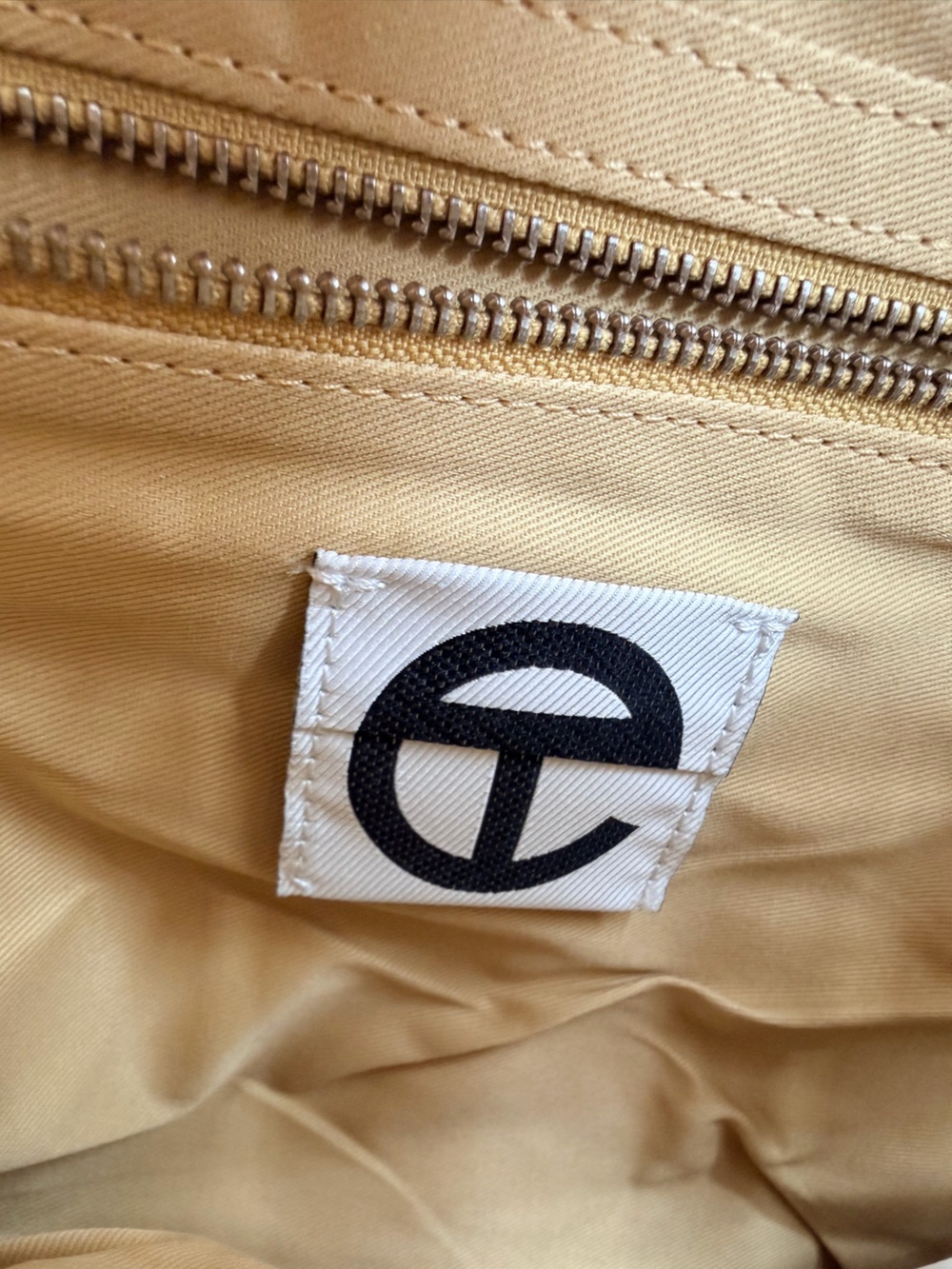 Telfar Medium Shopping Tote Bag Cream NEW - Picture 6 of 9
